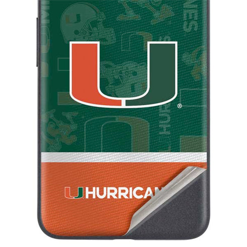 University of Miami U Hurricanes Google Pixel 5 Skin